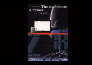 n°28 — Un format : la conférence. Auteure : Manon Bruet avec Area of Work