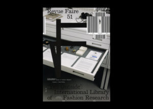 n°51 — « Criez dehors » : International Library of Fashion Research. Auteure : Aude Fellay