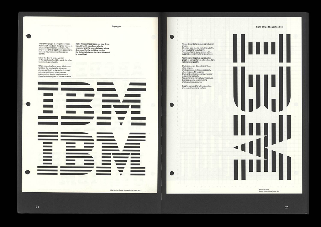 IBM, Paul Rand's Graphic Standards Manual reprint - Empire