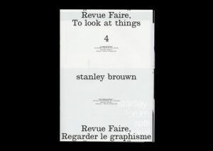 n°04 — A communication: invitation cards by the artist Stanley Brouwn. Author: Céline Chazalviel